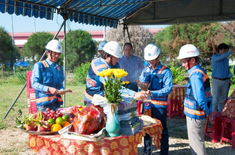 LỄ ĐỘNG THỔ CÔNG TRÌNH NHÀ MÁY RELATS VIỆT NAM