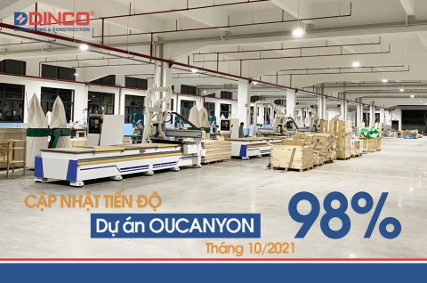 CẬP NHẬT TIẾN ĐỘ - DỰ ÁN OUCANYON - THÁNG 10/2021